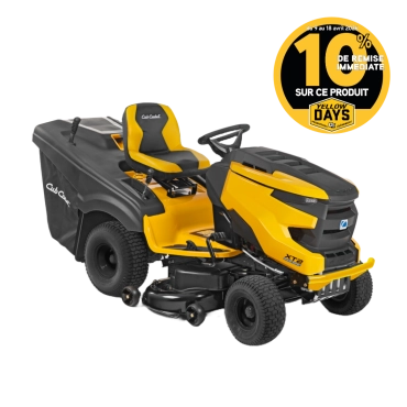 Tracteur tondeuse thermique Cub Cadet XT2 QR106 - Ramassage