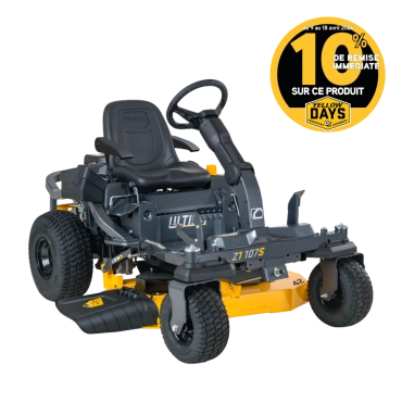 Tracteur tondeuse Zéro Turn Thermique Cub Cadet Z1 107S - À volants